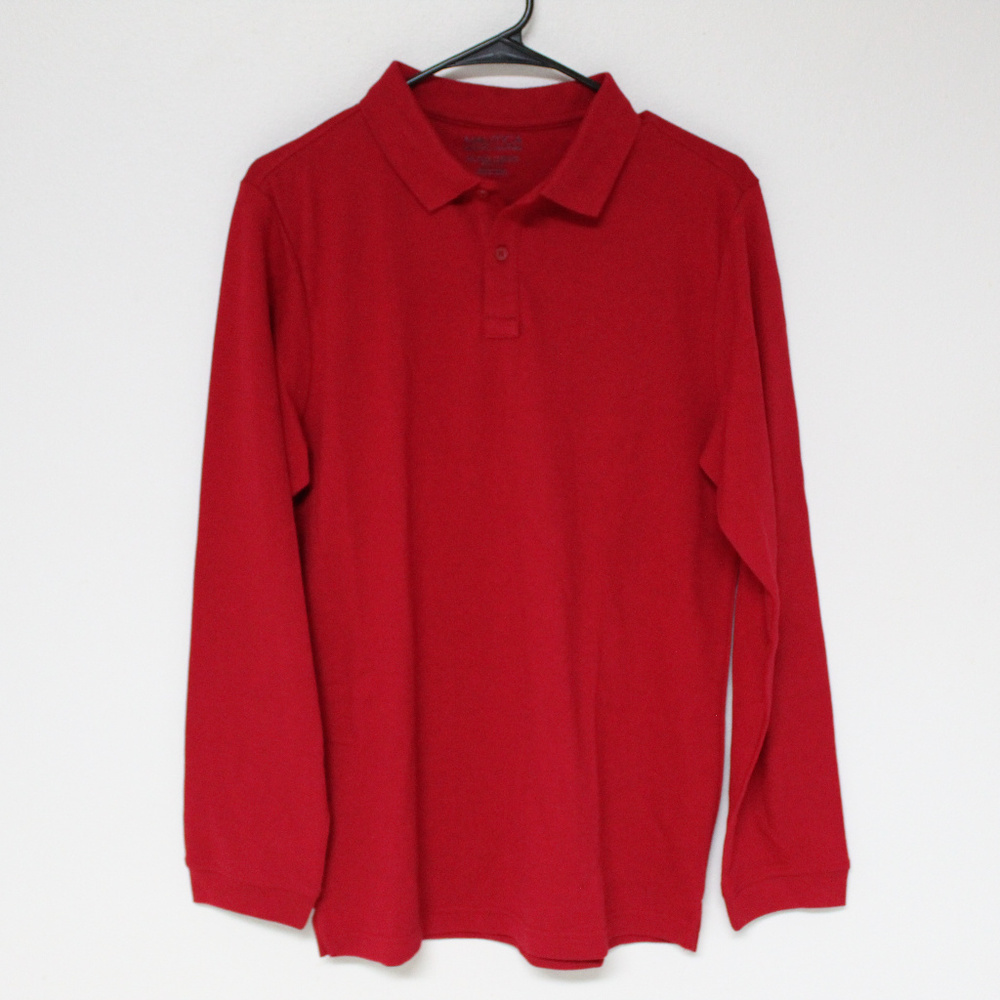 ✨NWOT Nautica Long-sleeve Polo | Sz XL (18/20)